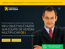 Tablet Screenshot of marceloortega.com.br